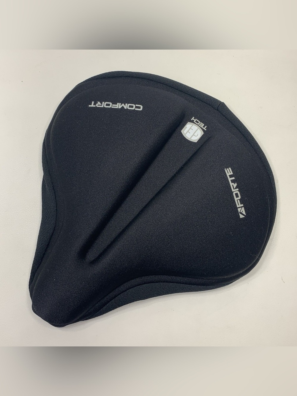 Forte Sport Gel Bicycle Seat Black with Removable Cover Vg9